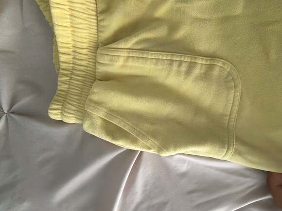 Rae Dunn Yellow Sunny Vibes Sweatshirt and Shorts Lounge Set - Picture 7 of 11